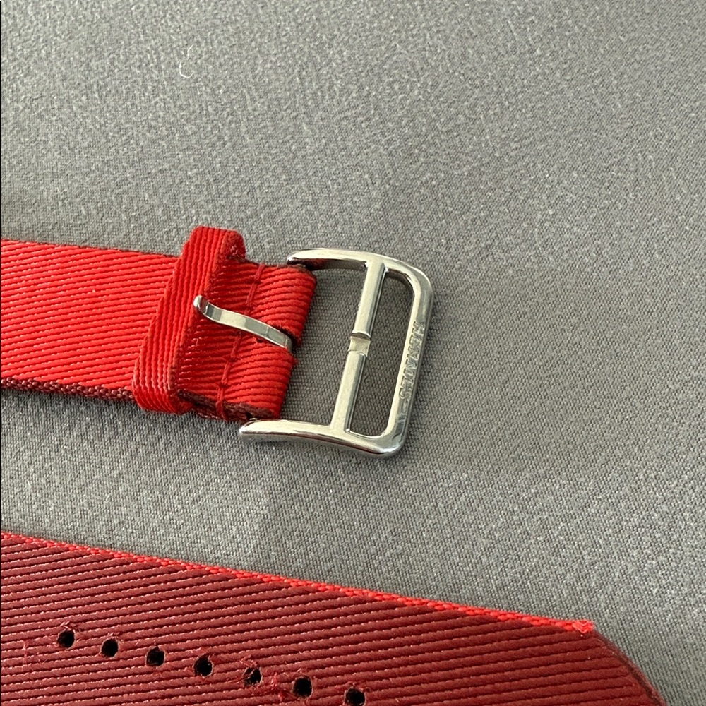 Hermes Red Apple Watch Band 45mm - Picture 2 of 5